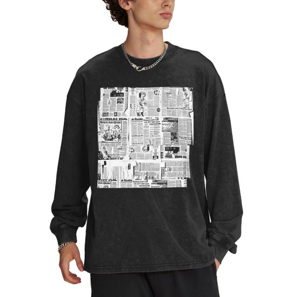 Men's Crew Neck Long-Sleeved T-Shirt