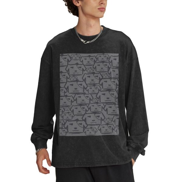 Men's Crew Neck Long-Sleeved T-Shirt